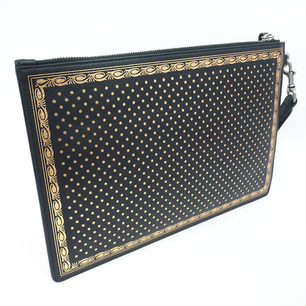 Gucci Logo GUCCY Bag Print GG Clutch